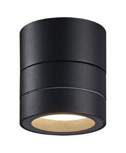 Aplique negro Ø 9 cm SALER 2
