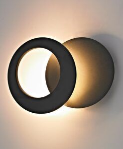 Aplique pared negro 15W TORONTO LED