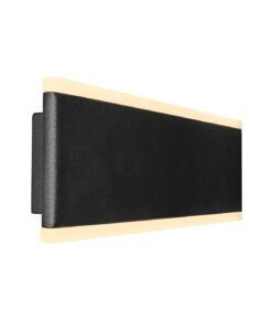 Aplique pared negro 16W NELSON LED 2