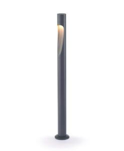 Baliza gris oscura 80 cm 6W ARAN LED