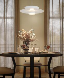 Lámpara blanca 12W Ø 50 cm ESTRELLA LED ambiente