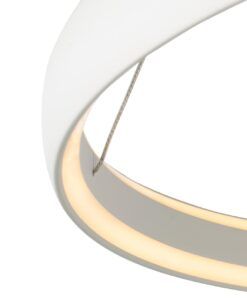 Lámpara blanca 42W Ø 58 cm FLATS LED detalles