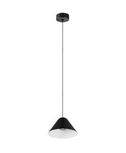Lámpara colgante negra 5W Ø 12 cm GRUISSAN LED