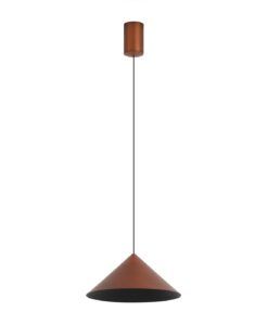 Lámpara color cobre 10W Ø 24 cm CONO LED