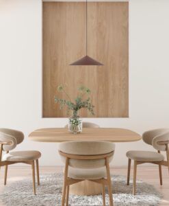 Lámpara color cobre 10W Ø 30 cm CONO LED ambiente