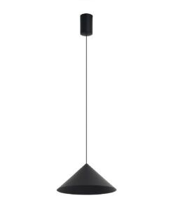 Lámpara color negro 10W Ø 24 cm CONO LED