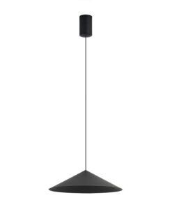 Lámpara color negro 10W Ø 30 cm CONO LED