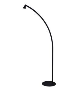 Lámpara de pie negra 5W 150 cm altura AFRICA LED