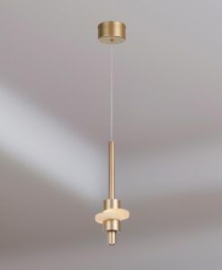 Lámpara dorada 7W BETTY LED detalles