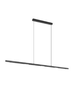 Lámpara lineal negra 38W MECA LED