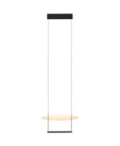 Lámpara negra 23W Ø 42 cm SUN II LED 2