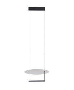 Lámpara negra 23W Ø 42 cm SUN II LED