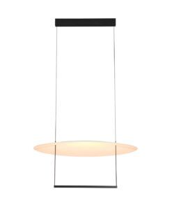 Lámpara negra 39W Ø 80 cm SUN II LED