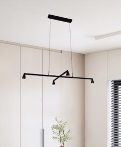 Lámpara negra 4 luces 21W AFRICA LED ambiente