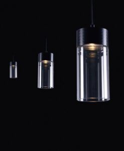 Lámpara negra 5W Ø 5 cm GRUISSAN LED ambiente