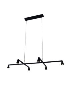 Lámpara negra 6 luces 29W AFRICA LED