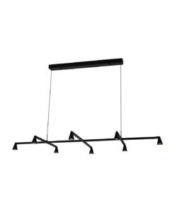 Lámpara negra 8 luces 42W AFRICA LED