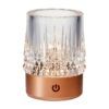 Lámpara portátil oro rosa LAX LED