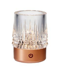Lámpara portátil oro rosa LAX LED