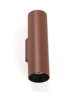 Aplique 2 luces color terracota STAN