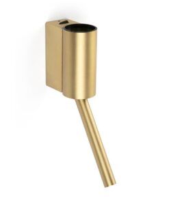 Aplique con lector oro satinado DANTE LED 5W/3W 2700K