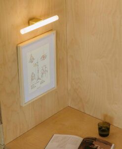 Aplique lineal amarillo CALMA 300 LED ambiente