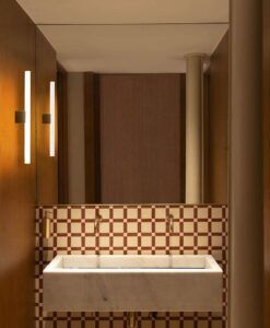 Aplique lineal madera CALMA 500 LED ambiente