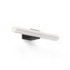 Aplique lineal negro CALMA 300 LED