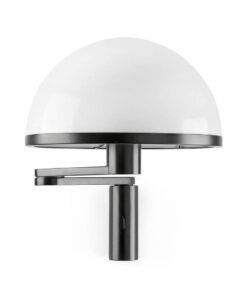 Aplique negro con brazo articulable DOME 2