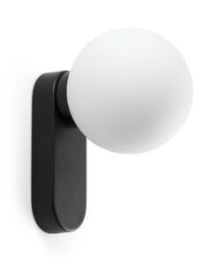Aplique baño negro MABE 6W 3000K