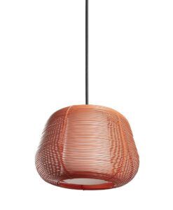 Colgante exterior naranja Ø 28 cm NARITA detalles