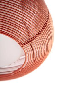 Colgante exterior naranja Ø 28 cm NARITA detalles 2