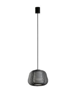 Colgante exterior negro Ø 28 cm NARITA