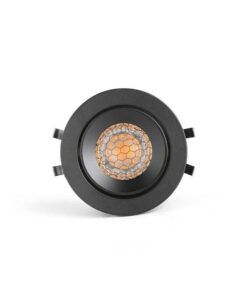 Empotrable negro Ø 5 cm KIVI LED 7W 2700K 2