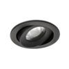 Empotrable negro Ø 6 cm KIVI LED 7W 3000K