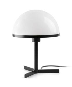 Lámpara de mesa negro altura 31 cm DOME