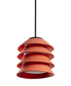 Lámpara exterior naranja Ø 18 cm TOBA detalles