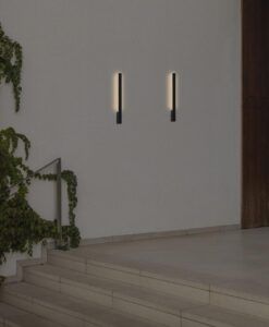 LIME 600 LED Aplique negro ambiente