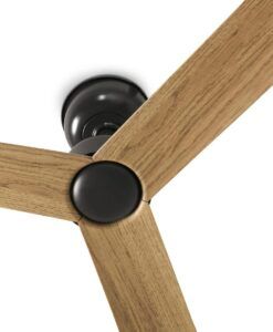 Ventilador MARINE M marrón y roble Ø 125 cm detalles